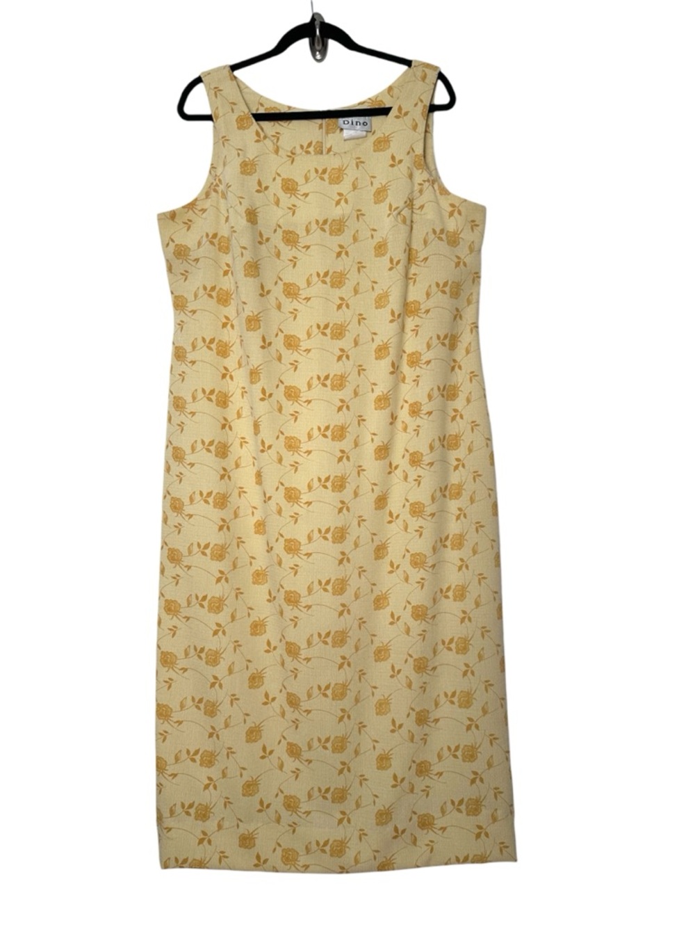 Prairiecore Butter Yellow Floral Maxi Dress Cottagecore Goblincore Earthy Boho